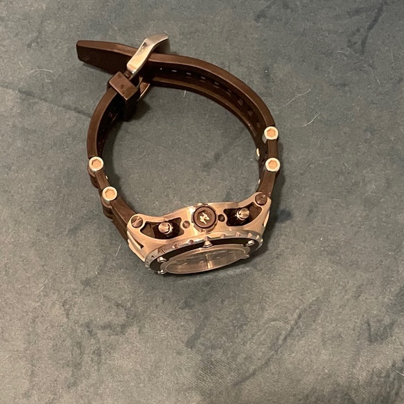 Mens Invicta Reserve Watch Black and Silver - Picture 2 of 12